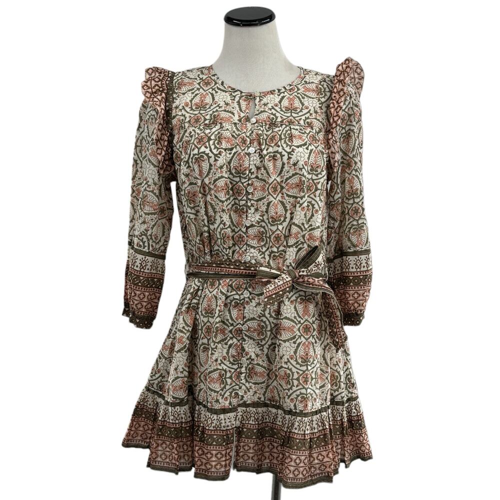 Cleobella Mosaic Block Print Susie Mini Dress NWT - image 5